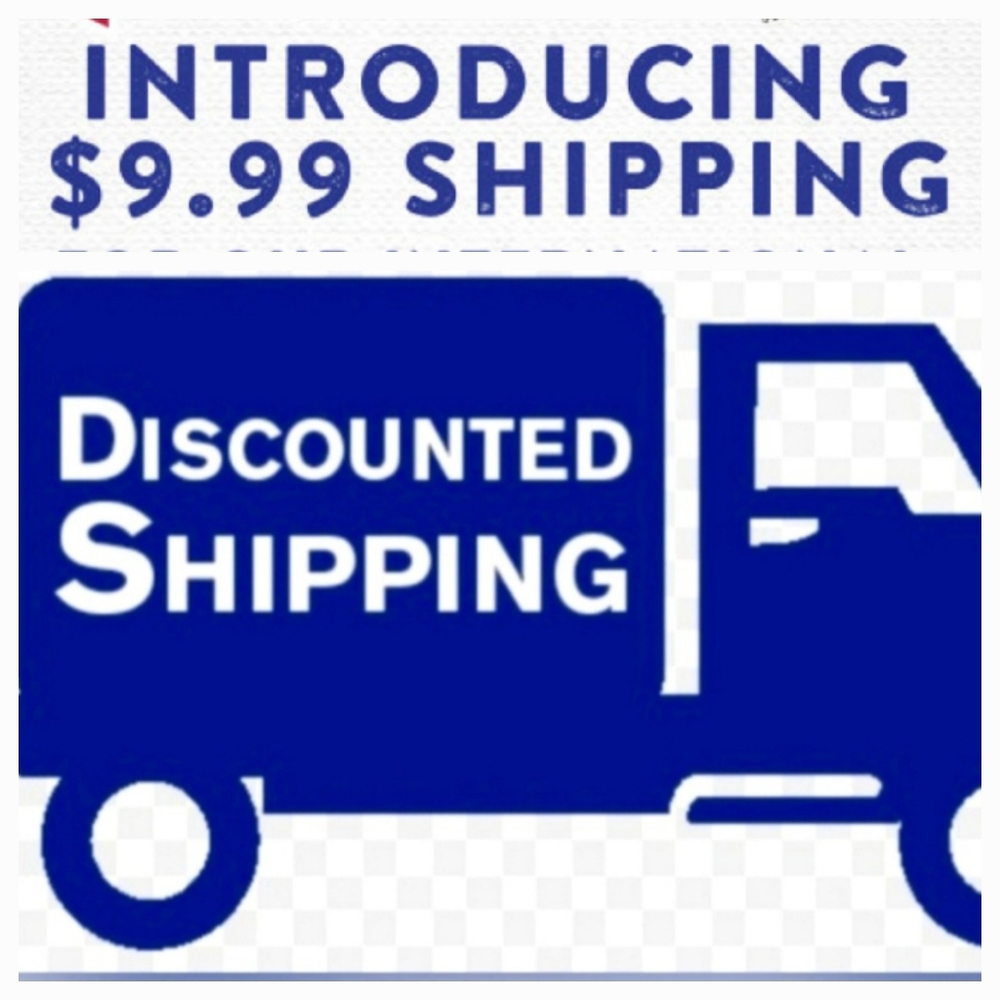 Discounted Shipping - ALWAYS $9.99 0R LESS for items sold for $20.00+*